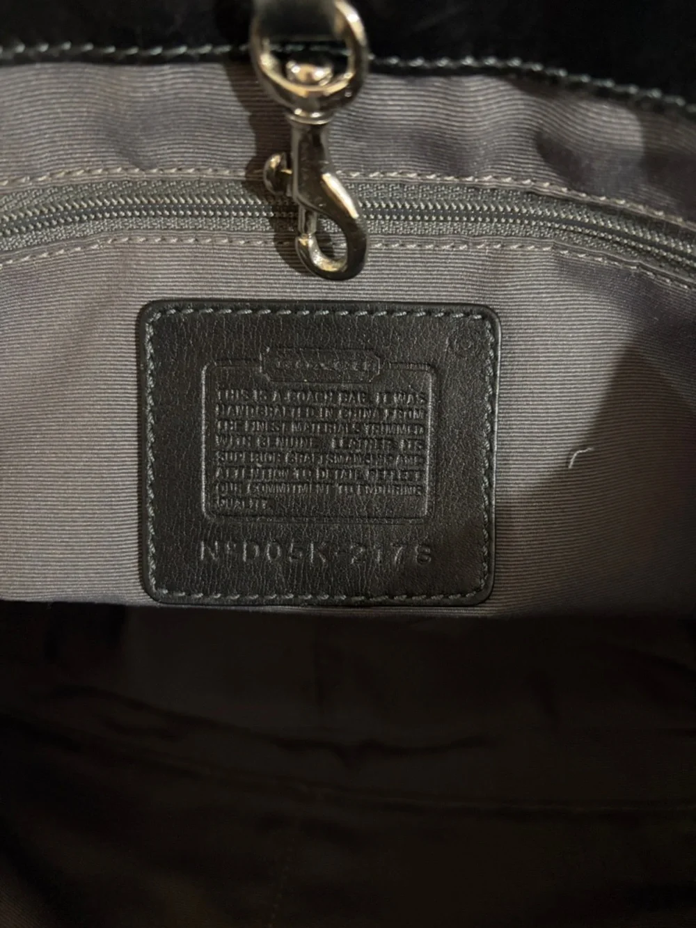 Coach Black Optic Signature Jacquard Tote Bag - Picture 10 of 11